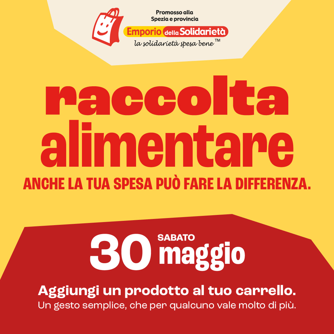 Raccolta alimentare Emporio della Solidarietà La Spezia